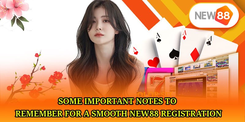 Some Important Notes to Remember for a Smooth NEW88 Registration